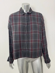 CP Shades Hemd Damen Medium Gaze kariert Relaxed Langarm Knopfleiste Scheune - Bild 1 von 9