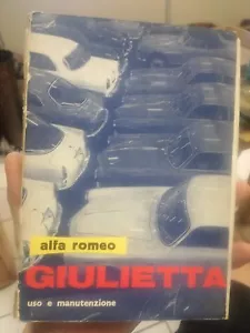 1961 ALFA ROMEO GIULIETTA Berlina Sprint Spider Zagato Veloce uso manutenzione - Foto 1 di 9