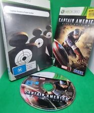 Captain America Super Soldier - Xbox 360 - PAL - Complete W Manual - RARE