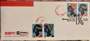 Sc 5668-71 Title IX Stamp ESPN FDC - UO College Park MD (University Of Maryland) - Picture 1 of 1