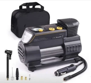Autlead Compressore Portatile,4 Min Gonfia Pneumatico Rapida - Foto 1 di 4