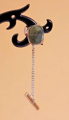 Dolan Bullock Jade纯银领带 — 第 1/4 张图片