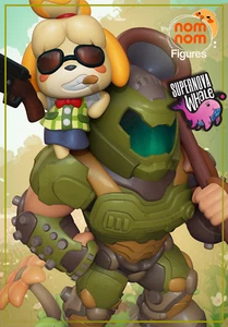 Chibi Doom and Isabelle | Painted Preorder Option | Garage Kit - Bild 1 von 9