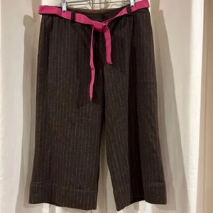 NWT Vintage Lilly Pulitzer Wool Cropped Pants Sz 12 - Picture 1 of 6