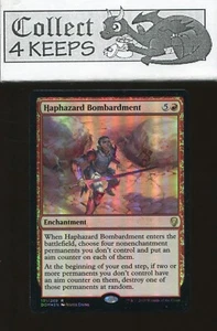 Lámina Magic The Gathering Dominaria: Haphazzard Bombardment (Nrmt Rojo) - Imagen 1 de 2