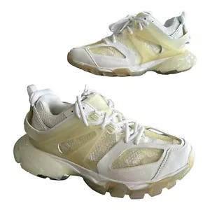 Balenciaga Track Runners bianco chiaro UK8 EU42 Balenciaga Track Sneaker ottime condizioni! - Foto 1 di 24