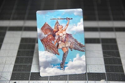 R-Rated Serra Dreamed Angel MTG Satirical Fan Art - Image 1 of 3
