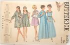Vintage 1960s Nightgown Robe Jacket Butterick 5534  Size 8 Bust 31 1/12