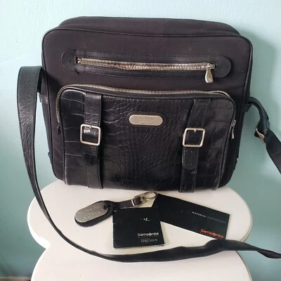 Samsonite Black Label Alexander McQueen Messenger Laptop Computer Bag luggage - Image 1 of 4
