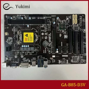 FOR GIGABYTE GA-B85-D3V DDR3*2 16GB LGA 1150 ATX Motherboard Test OK - Picture 1 of 6