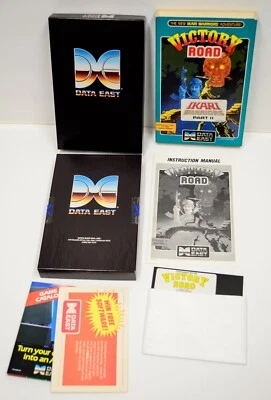 Victory Road IKARI Warriors II Data East Commodore 64 Computer Game Vtg Tested - Image 1 of 4