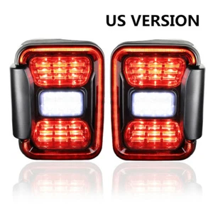 US Version LED Brake Tail Lights Turn Signal For Gladiator JT Overland Sport S - Picture 1 of 12