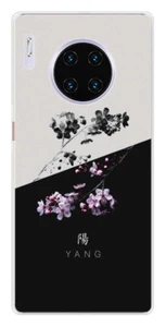 Coque en silicone imprimée compatible Huawei Mate 30 Pro Yin et Yang - Picture 1 of 3