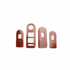 For Buick Lacrosse 2009-2012 Peach Wood Grain Window Lift Lock Switch Panel Trim - Picture 1 of 6
