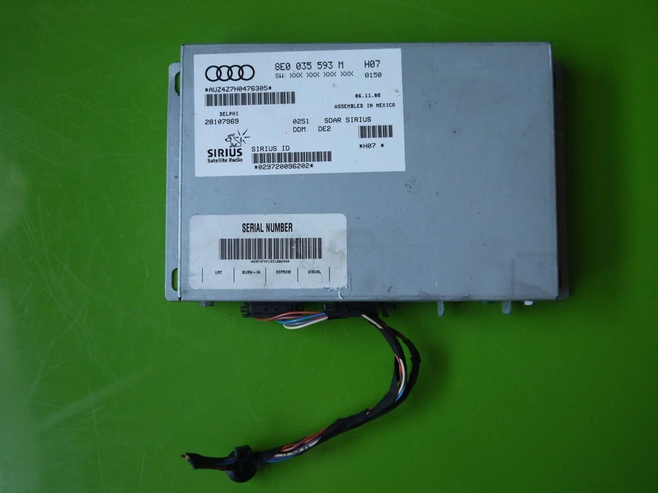 2009 09 Volkswagen Passat Sirius XM Radio Control module OEM Nice - Image 1 of 3