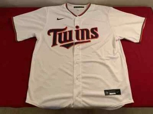 Nike Minnesota Twins White Home Jersey Authentic Size Large NEW - Picture 1 of 3