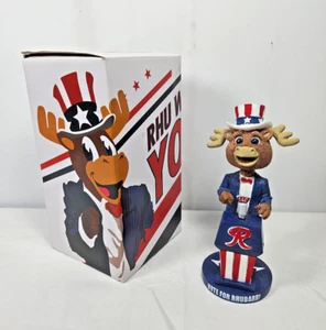 Tacoma Rainiers Rhu Wants You Rhubarb Reindeer Mascot Bobblehead 2016 Election - Picture 1 of 12