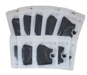 10 Packs (Individual Packing) - Washable FACE MASK, Protection With Style. Black - Picture 1 of 3
