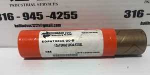 BRUBAKER WERKZEUG EINSEITIG ZWEIFLÖTEN KUGEL 1 ZOLL DURCHMESSER 1 ZOLL SHK - Bild 1 von 3