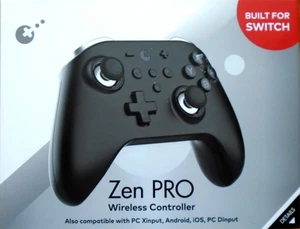 Zen Pro Wireless Controller: Schwarz für Nintendo Switch - Bild 1 von 1