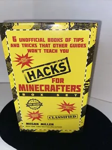 Hacks for Minecrafters Books Set Of 6 by Megan Miller Mods Master Builder - Picture 1 of 12