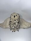 Folkmanis Hand Puppet Snow Owl Plush Rotating Head Realistic Night Bird   