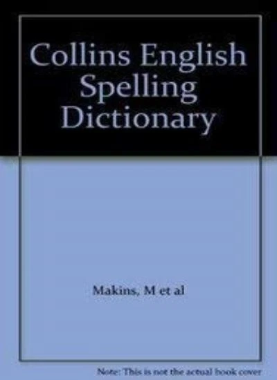 Collins English Spelling Dictionary - Image 1 of 1