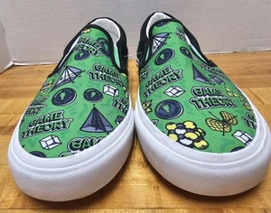 NWOB Game Theory Slip-On Unisex Canvas Shoes Sz 12 - Picture 1 of 9