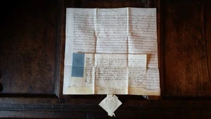 1722 GEORGE I 18TH C VELLUM WILL - THOMAS HOUSE - NORTH DUFFIELD YORKSHIRE - Picture 1 of 12