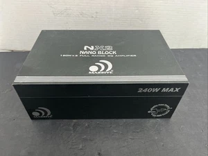 MASSIVE Audio NX2 120X2 NANO BLOCK Full Range SQ Amplifier - Bild 1 von 6
