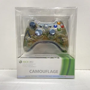 Microsoft XBOX 360 Controller - Special Edition Camo NEW IN BOX - Picture 1 of 6