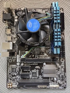 Xeon E3 1231 V3, Gigabyte GA-H97M-D3H, G SKILL DDR3-1600 16GB COMBO! - Picture 1 of 5