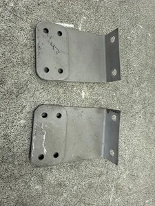 1967-1972 Chevy GMC Pickup truck Factory Bed Toolbox Door Mounting Brackets - Picture 1 of 5