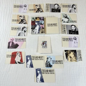 Taylor Swift The Eras Tour VIP Package Merch Box  Pin Postcards Swiftie - Picture 1 of 15