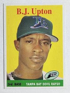 2007 Topps Heritage #295 B.J. Upton - Picture 1 of 2