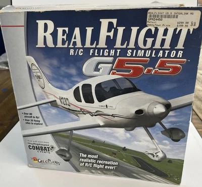 Real Flight Telecomando R/C Simulatore G5.5 InterLink Elite Controller & RF7 - Immagine 1 di 4