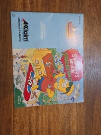 The Simpsons: Bart vs. the Space Mutants NES Instruction Manual