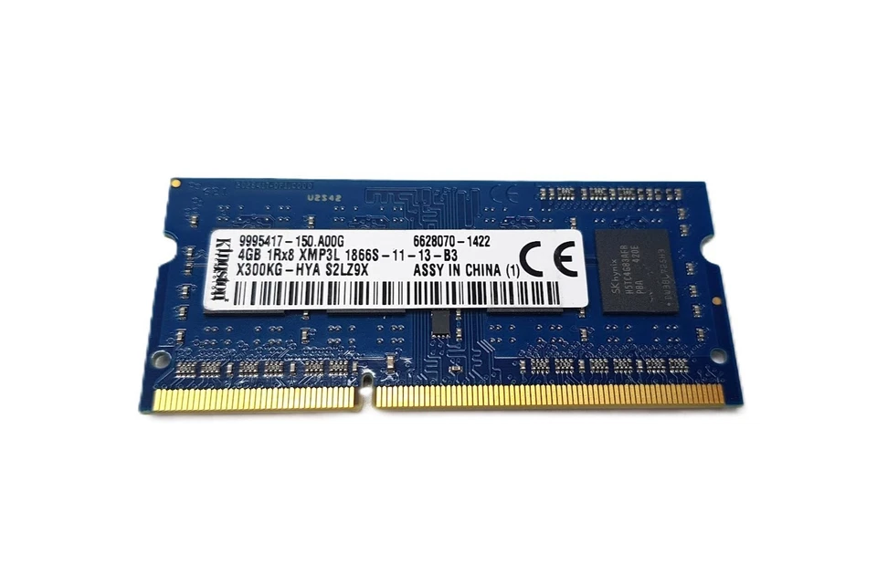 Kingston 4 GB DDR3L SO-DIMM 1600 MHz PC3L-12800S 9995417-150.A00G - Image 1 of 1
