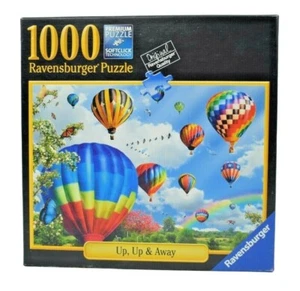 Ravensburger Up, Up and Away 1000 Piece Hot Air Balloon Jigsaw Puzzle Complete - Picture 1 of 9