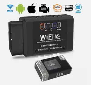 ELM 327 OBD2 WIFI ELM327 V 1.5 Scanner for iPhone IOS /Android Auto OBDII OBD 2 - Picture 1 of 7