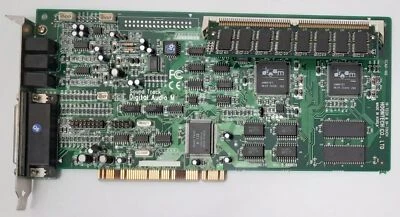 Hoontech Sound Track Digital Audio 4CH PCI Soundkarte (2x SAM9407, 1998, retro) - Bild 1 von 4