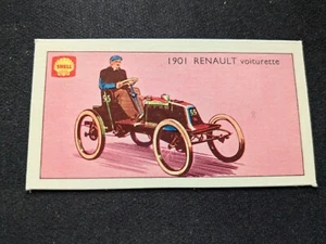 1970 Shell Racing Cars of the World Card # 2 1901 Renault (EX) - Picture 1 of 3