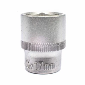 ASTA 17mm Socket 3/8" Drive Metric 6 Point (6PT) Chrome Vanadium (Cr-V) - Picture 1 of 4