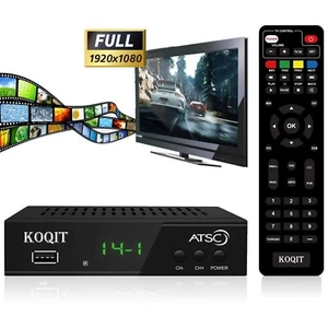 1080P Tuner Atsc Digital Converter Box Recording Analog TV Receiver Media Player - Picture 1 of 9