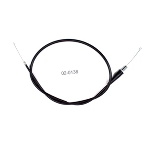 Fits 1987 Honda CR500R Black Vinyl Throttle Cable Motion Pro 02-0138 - Picture 1 of 2
