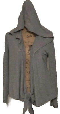 Chaqueta para mujer Dankskin NOW gris con capucha cierre de corbata grande 12/14 Foto 1 de 4