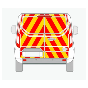 Ford Transit Custom MK1 Std Roof 13-22 CHEVRON KIT FULL ENGINEERING GRADE - Picture 1 of 3