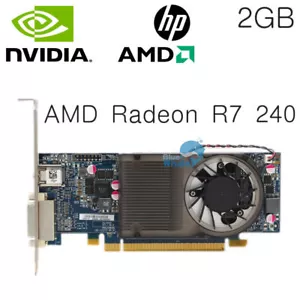 for HP 742920-001 AMD Radeon R7 240 HD 8570 Graphics Video Card 2GB DDR3 DVI - Picture 1 of 4