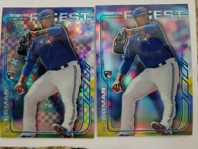 MARCOS STROMAN 2014 TOPPS FINEST (2 CARDS) ATOMIC REFRACTOR & REFRACTOR CARD# 90 - Image 1 of 3