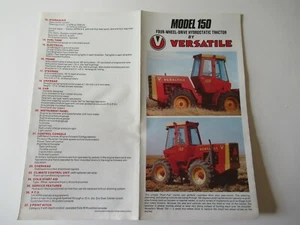 Vielseitiger 150 Traktor Prospekt - Bild 1 von 8